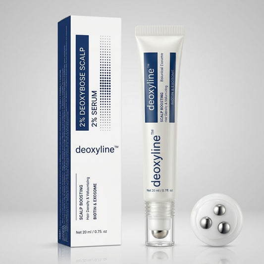 Deoxyline™ | Reverse Hairloss in 90 days - Triple Roll-On Serum